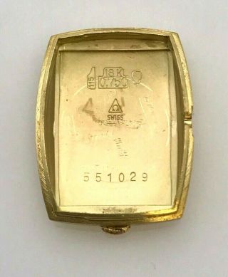 Omega Contellation Jaune Automatic 18K Yellow Gold Women ' s Vintage Watch 5