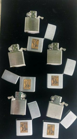 5 Vintage Zippo Lighters Wheelabrator Frye Inc 3