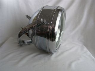 Vintage - Chrome One Mile Ray 500 Marine 10 Inch Spot Search Light Boat 11