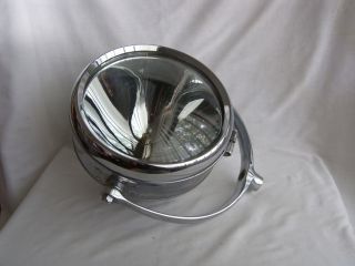 Vintage - Chrome One Mile Ray 500 Marine 10 Inch Spot Search Light Boat