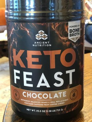 Ancient Nutrition Keto Feast - Chocolate (25.  2 Oz) (3a)