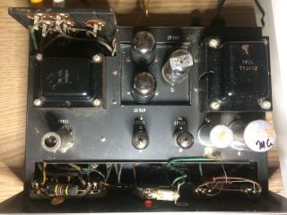 Vintage Grommes 10pg Mono Tube Amplifier