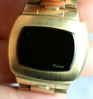 Vintage Pulsar Digital LED Wristwatch Circa 1970s 3