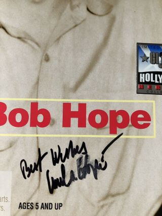 Bob Hope G.  I.  Joe Hasbro Doll Never Opened Autographed By Daughter Linda Hope 2