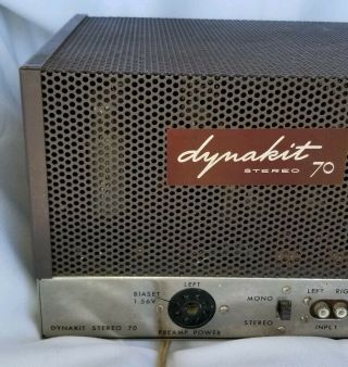 Vintage Dynaco Dynakit Stereo 70 Tube Type Power Amplifier 4