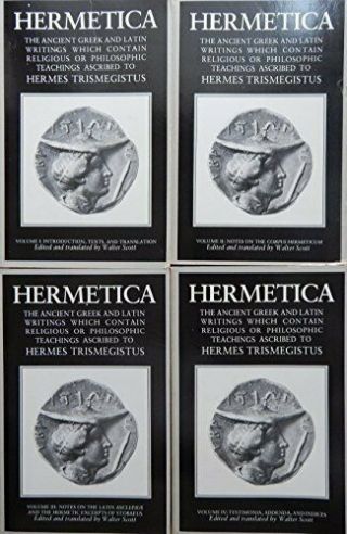 Hermetica: The Ancient Greek And Latin Writings Which Contain Religious Or Ph…