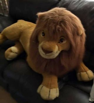 Disney’s The Lion King Rare 3ft Plush Toy (mustafa) Vintage