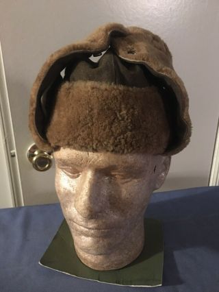 Rare Pre War Usmc Iceland Wool Hat Size 71/8