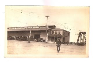 California Transportation Company Vintage Photo