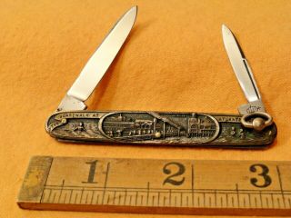 vintage D.  Peres solingen turn ring pocket knife rare antique pocket knife 10