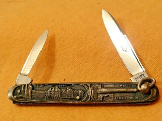 vintage D.  Peres solingen turn ring pocket knife rare antique pocket knife 2