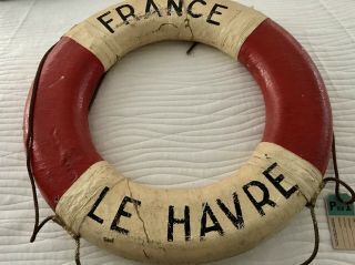 AUTHENTIC LIFE PRESERVER RING SS FRANCE WOW 9