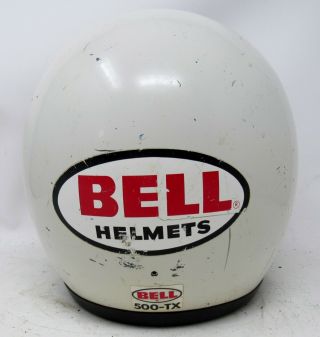 Vintage 1960s Bell 500TX / Bell 500TX / White / Bell - Toptex / 2