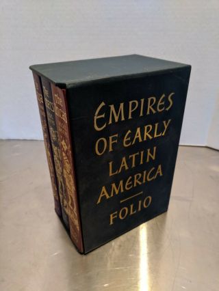 Empires Of Early Latin America; 3 Vol.  - The Maya; The Incas; The Aztecs; Folio