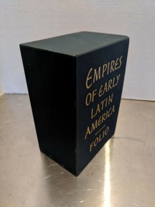 EMPIRES OF EARLY LATIN AMERICA; 3 VOL.  - THE MAYA; THE INCAS; THE AZTECS; Folio 3