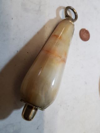 Toilet Cistern Pull Light C1950 Vintage Old Marble And Brass No Damage Retro