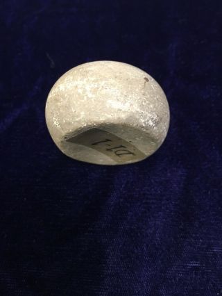 Ancient Authentic Indian Artifact Discoidal Game Stone Native American Arrowhead 6