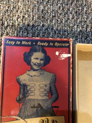 Vintage Hazelle ' s Marionette Puppet 801 Teto The Clown W/ Box 1950s 8