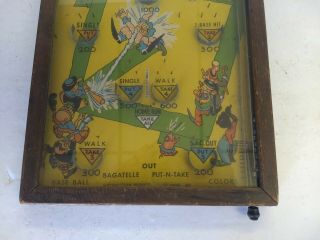 Poosh - m - up Jr.  4 in 1 1930 ' s Pinball Game Northwestern Products 4