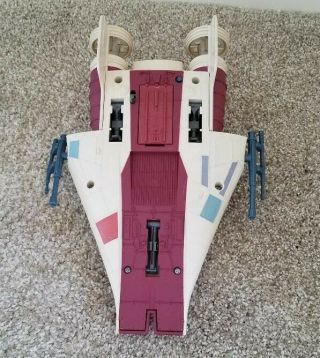 Vintage Star Wars 1985 A - WING Fighter with Pilot 2