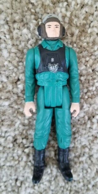 Vintage Star Wars 1985 A - WING Fighter with Pilot 4