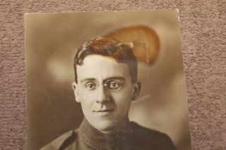 Rare WW1 British Flying Corps Serviceman ' s Studio Photograph 3