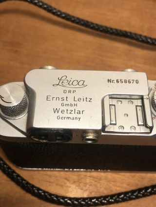 Leica IIIF Chrome body made 1953 Vintage 5