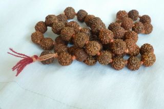 VINTAGE/ANTIQUE HAND CARVED CHINESE PRAYER WORSHIP BEADS - RELIGOUS 2