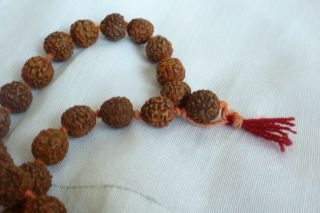 VINTAGE/ANTIQUE HAND CARVED CHINESE PRAYER WORSHIP BEADS - RELIGOUS 3