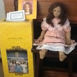 Annette Himstedt Doll Lona Box & Human Hair & Lashes