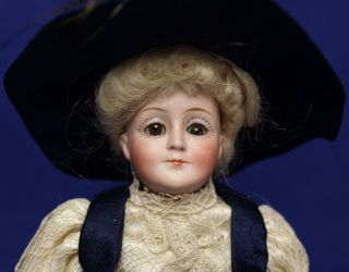 Antique Kestner 172 Gibson Girl Doll 10 " Delightful