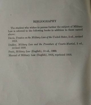 Handbook of Military Law 1918 - by Austin Wakeman Scott - Harvard University 4