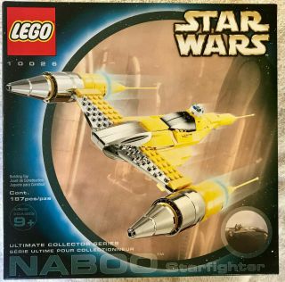 Lego Star Wars Ucs Naboo Starfighter 10026 Nib Ultimate Collector Series
