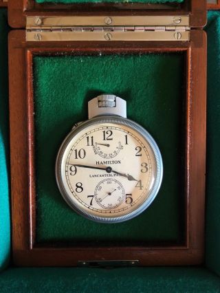 Hamilton Model 22 Chronometer With Rare Double Box RARE PROVINANCE 2