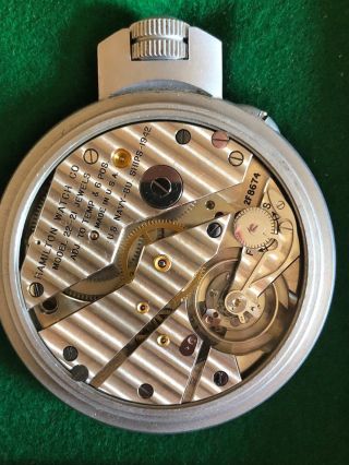 Hamilton Model 22 Chronometer With Rare Double Box RARE PROVINANCE 6