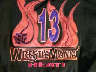 WRESTLEMANIA 13 HEAT 1997 DA LS JERSEY XL NMINT UNWORN RARE VTG HTF 2