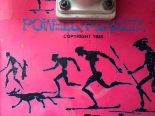 1985 Powell Peralta Lance Mountain Future Primitive Bones Brigade not reissue 12