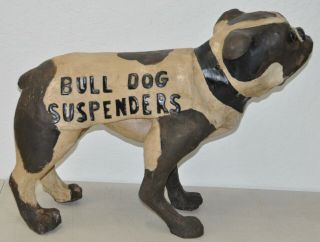 Antique Papier - Mâché Store Display Advertising 