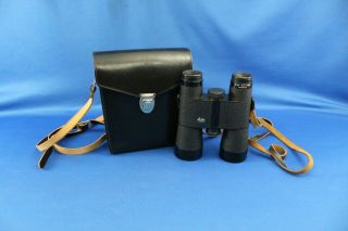 Vintage Leitz (leica) Binoculars Wetzlar Germany Trinovid 10x40 122m/1000m W/case