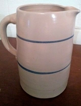 Vintage Handmade Stoneware Ceramic Pitcher