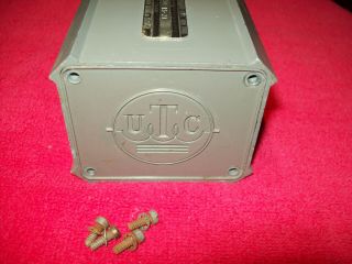 Vintage UTC Type LS - 21 Transformer with grey case 3
