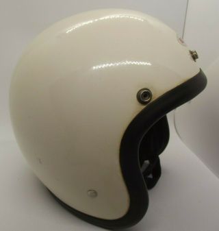 VINTAGE 1960s BELL TOPTEX MOTORCYCLE HELMET SNELL SIZE 6 7/8 5