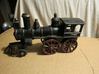 Antique Cast Iron Toy Steam Engine Locomotive Not Sure Of Brand