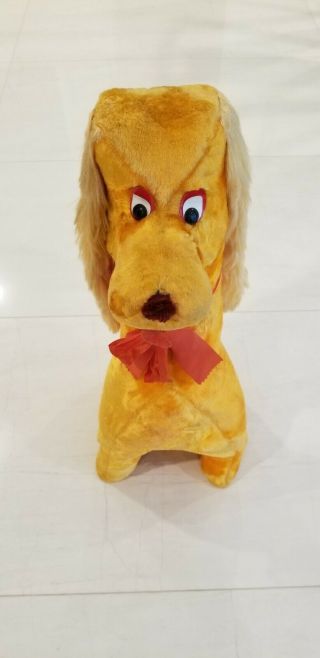 Vintage Cuddly Dudley Dog,  An 1960s Collectible,  Ray Rayner Show Bozo
