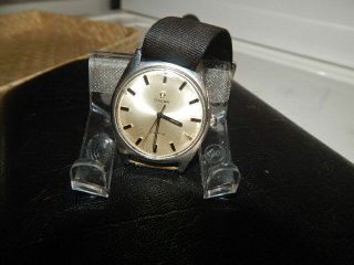 Vintage Men ' s Omega Geneve Water Proof Stainless Steel Watch Cal.  601 2