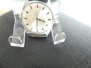 Vintage Men ' s Omega Geneve Water Proof Stainless Steel Watch Cal.  601 3