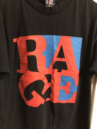 Rare Vintage Rage Against The Machine Shirt Size Large Love Park Very Rare 4