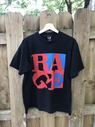 Rare Vintage Rage Against The Machine Shirt Size Large Love Park Very Rare 9