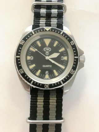 Cwc Royal Navy Diver Watch Vintage Issue Watch Issued 1997
