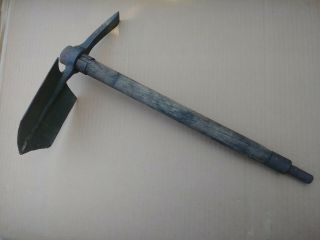 Wwii British Military Solider E - Tool Entrenching Shovel Pick With Bayonet Handle